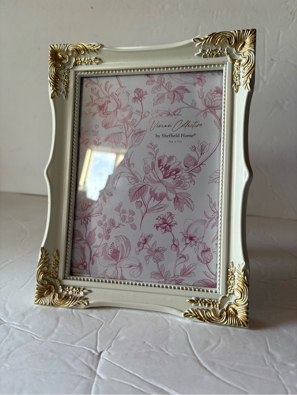 NWT -  Sheffield Home Vivian Collection 5 x 7 Picture Frame